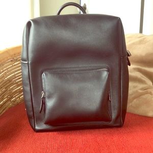 MCM RARE Black Leather Backpack 🔥🔥🔥